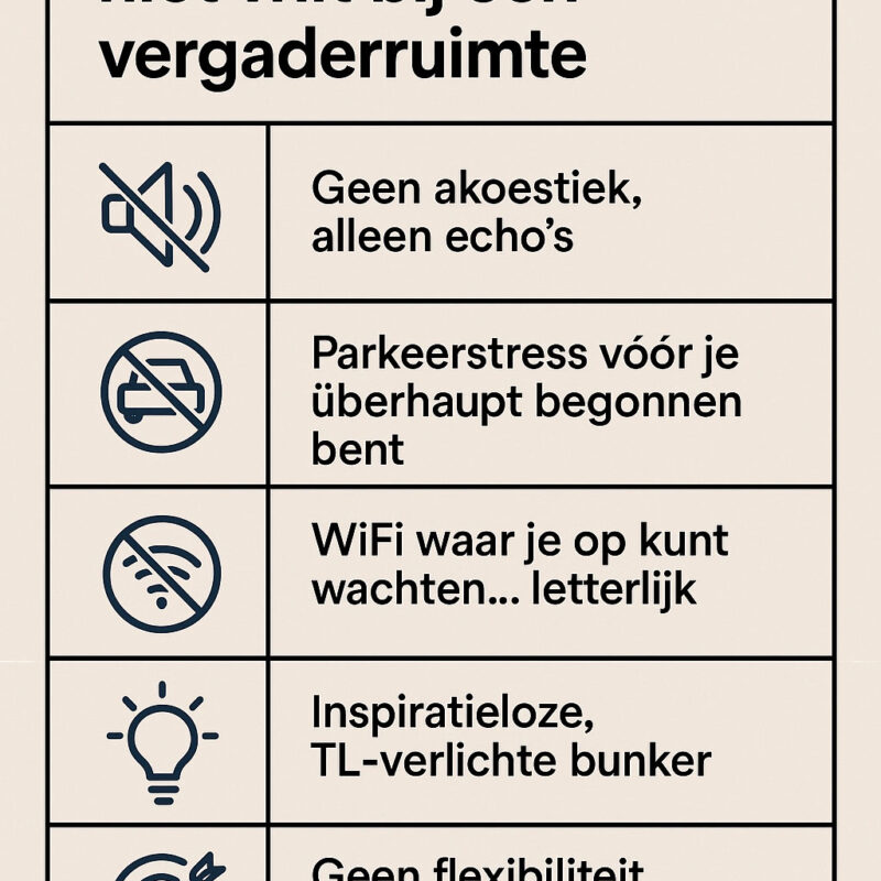 vergaderruimte huren leeuwarden